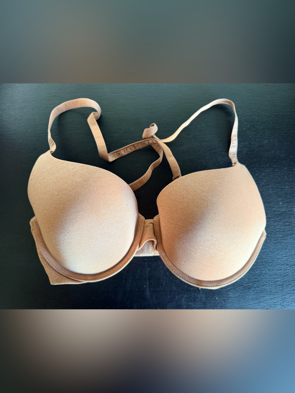 Victoria's Secret Convertible Smooth T-Shirt Bra in Tan Marle Sparkle